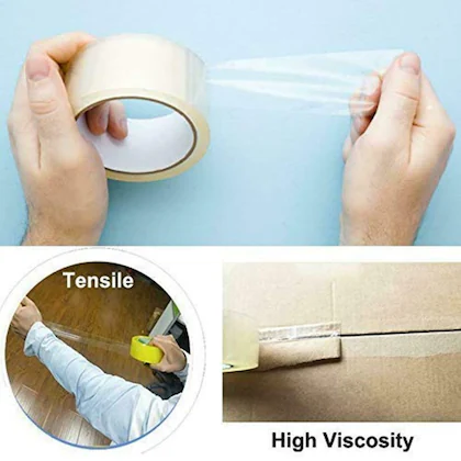 BOPP SELF STICKING TRANSPARENT CELLO TAPE 1" / 24 MM